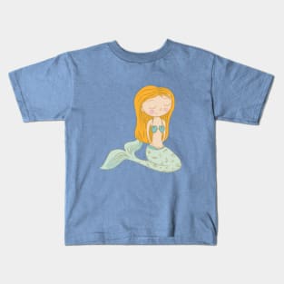 A Mermaid under the Sea Kids T-Shirt